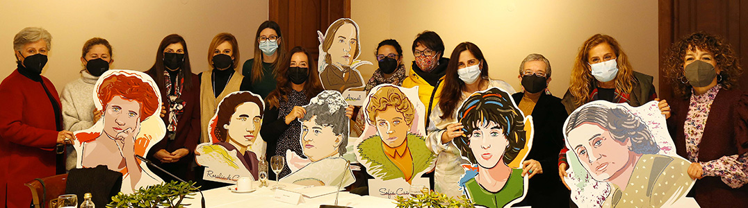  
		As mulleres do “Manifesto de Soutomaior” volven a ocupar o castelo para analizar e anunciar novas accións que impulsen o seu papel na literatura
	