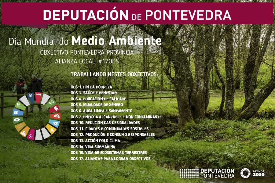  
		A Deputación celebrará o Día Mundial do Medio Ambiente co arranque dos “Bosques Terapéuticos”
	