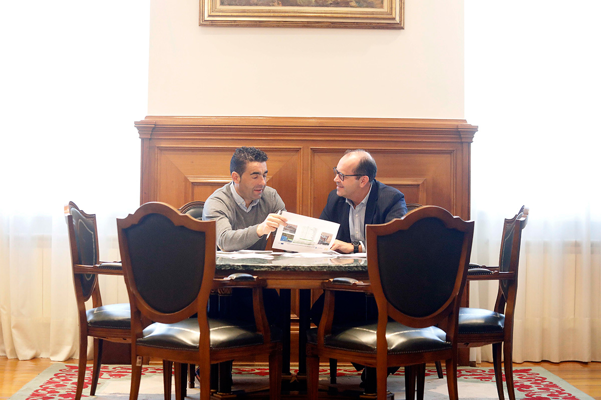 Luis López no encontro co presidente de Sogama Javier Dominguez