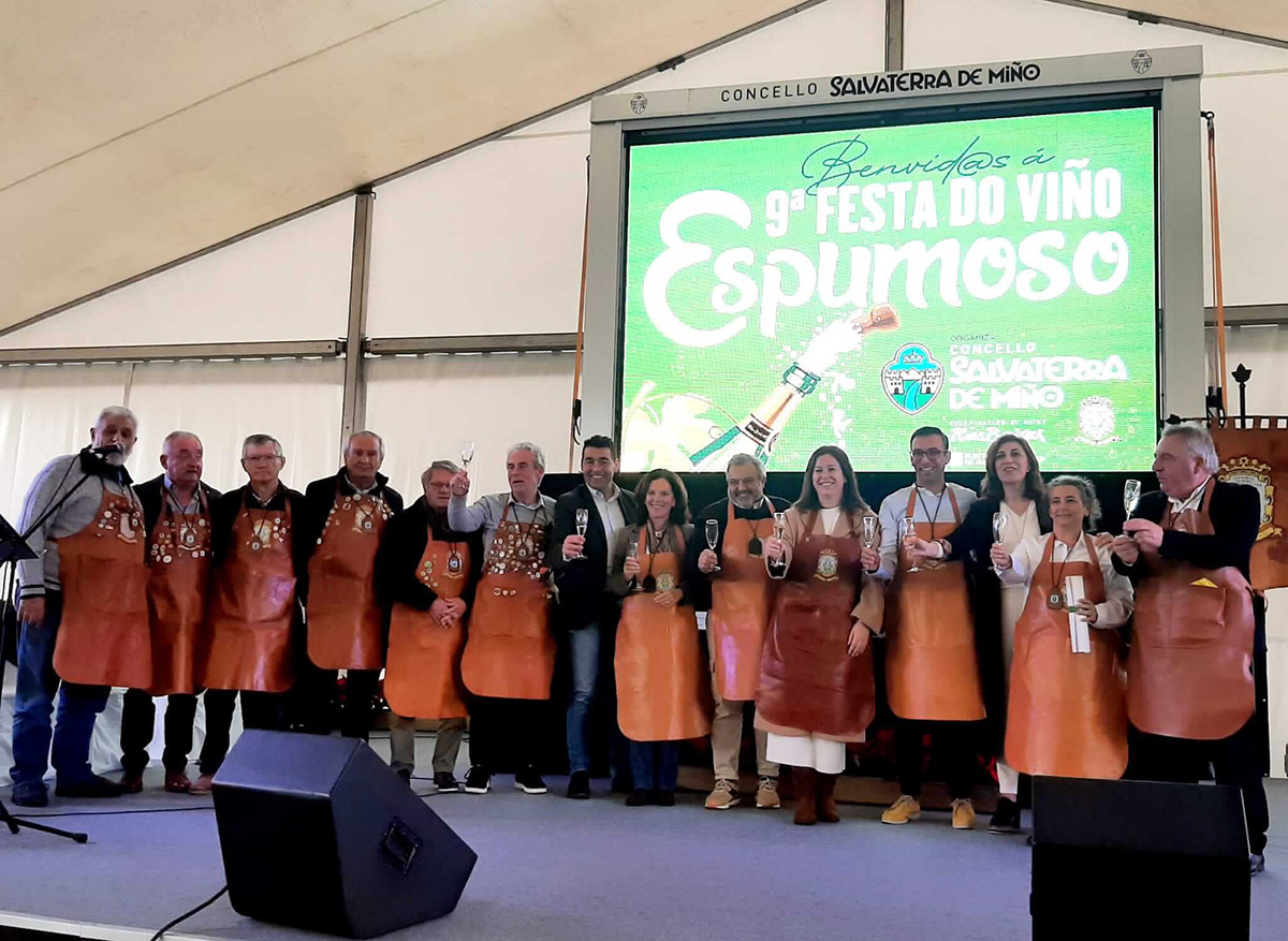 IX Festa do Viño Espumoso da D. O. Rías Baixas en Salvaterra de Miño 