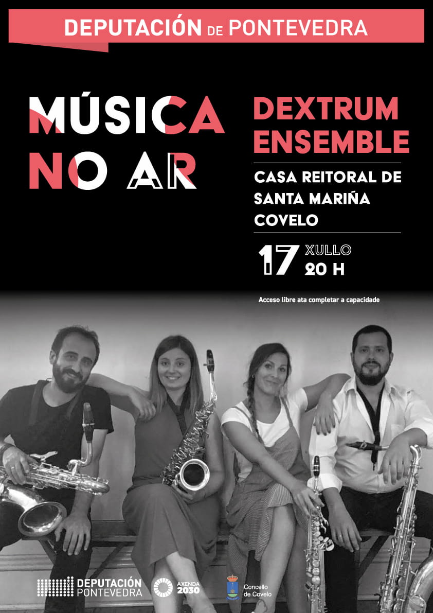  
		Dextrum Ensemble chega o próximo domingo a Covelo da man de “Música no Ar”
	