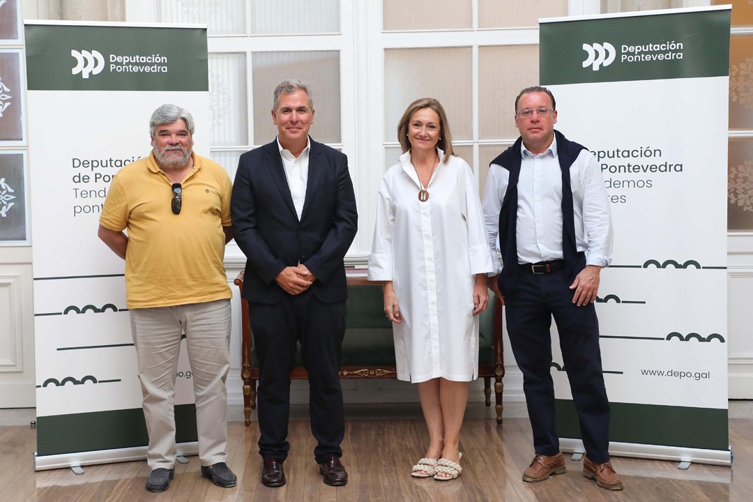 Encontro con membros da directiva do Club Cisne Balonmano