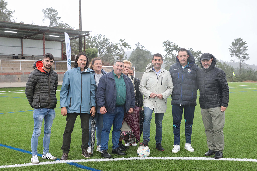 Luis López no campo de Romai