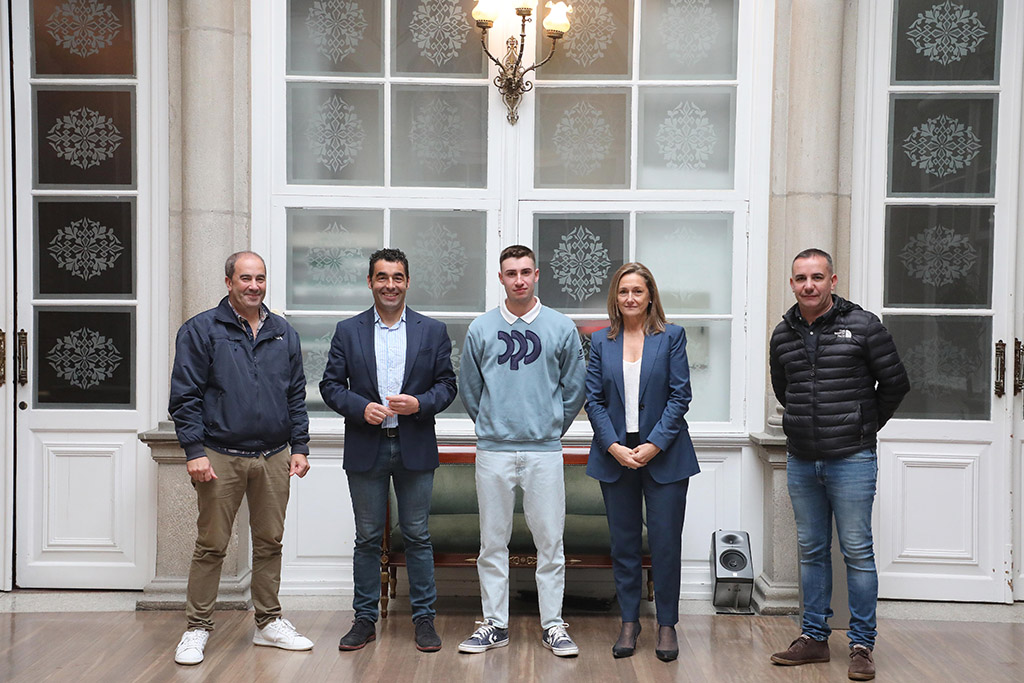 Luis López con Yago Martínez Diz