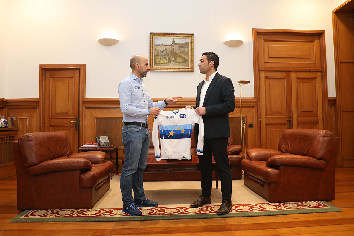 Luis López celebra éxito do Europeo de Ciclocrós