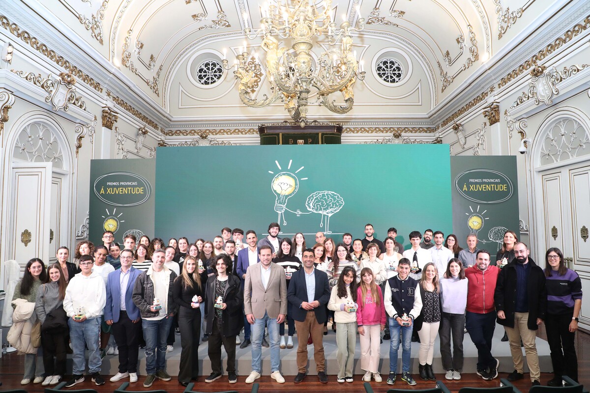 Entrega dos Premios Provinciais da Xuventude