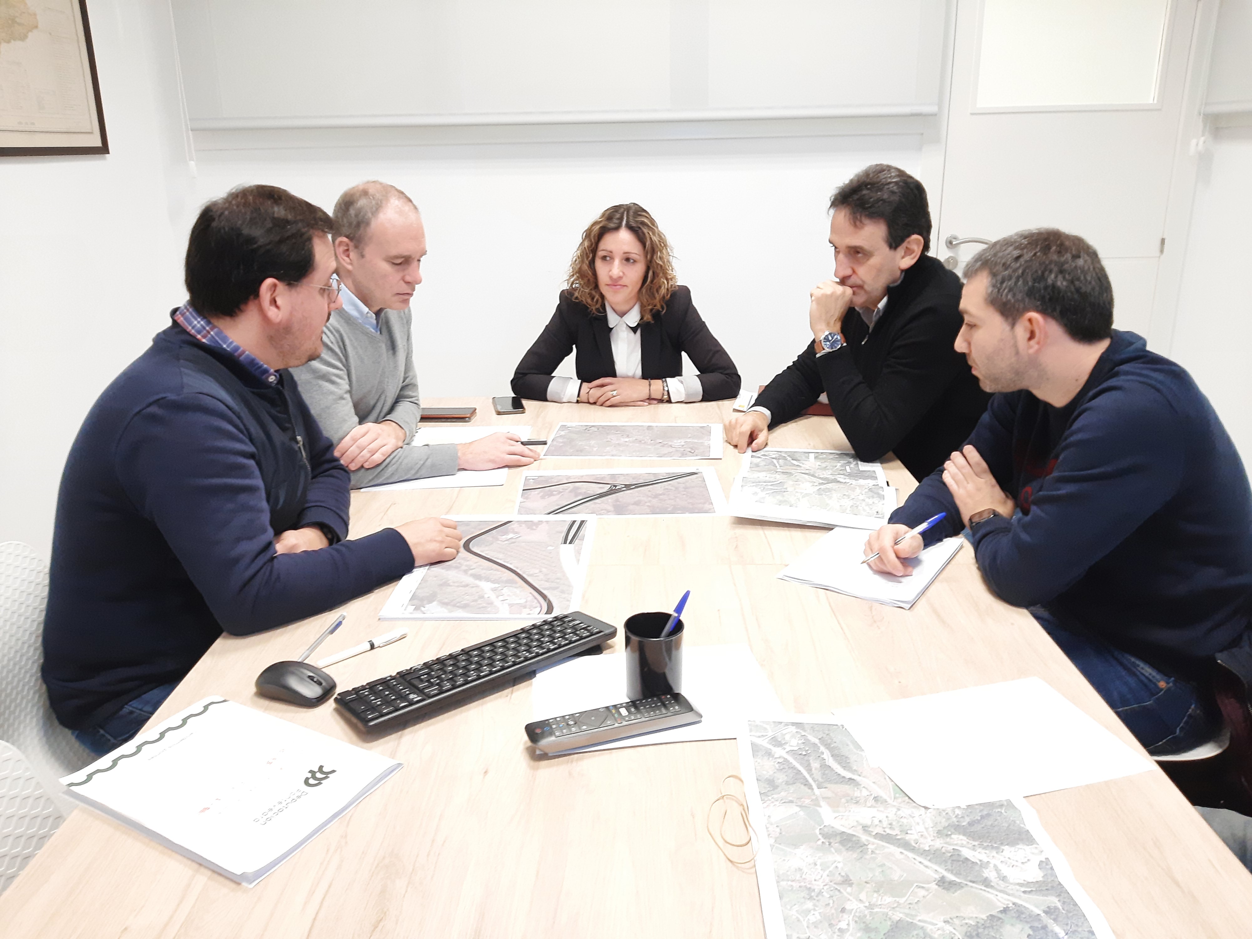 Reunión alcalde de Crecente