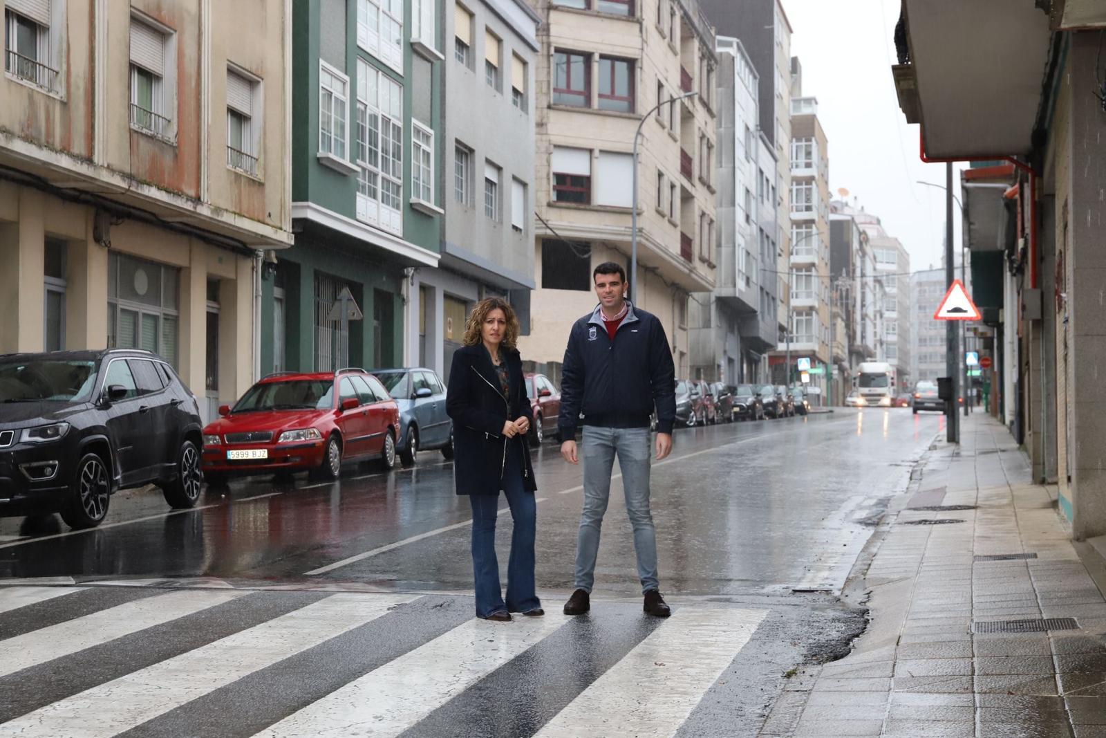 A Deputación humanizará a rúa Pérez Viondi da Estrada