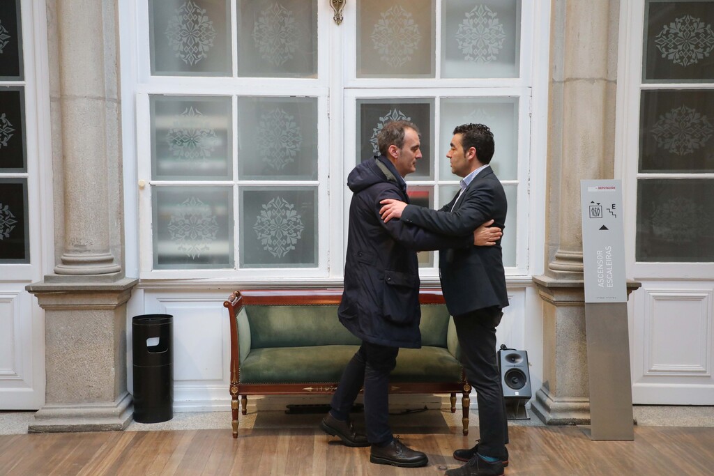 Luis López e Enrique Cabaleiro