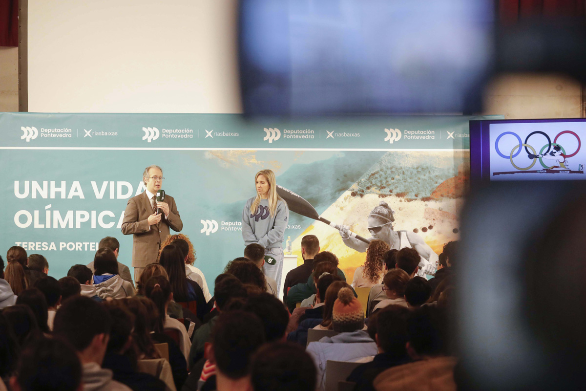 conferencias do ciclo Unha vida olímpica de Teresa Portela