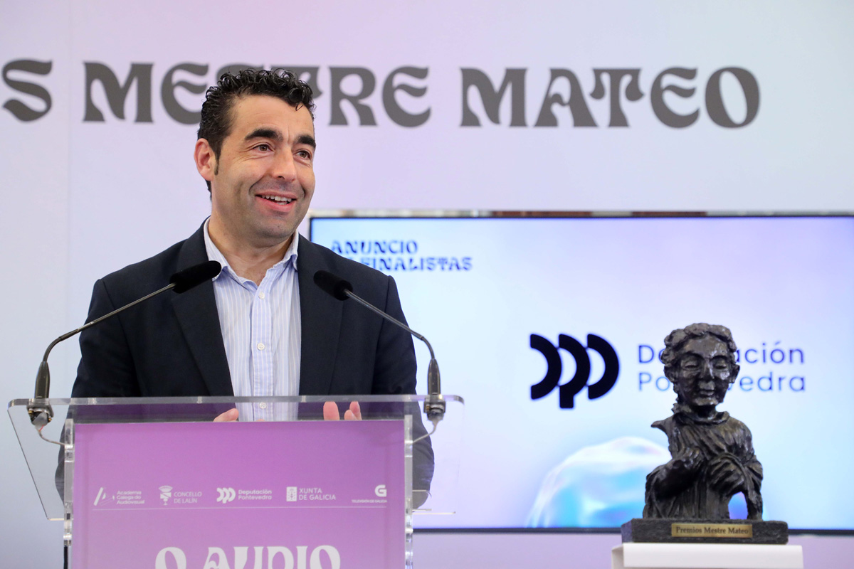 Luis López anuncia os finalistas aos premios Mestre Mateo