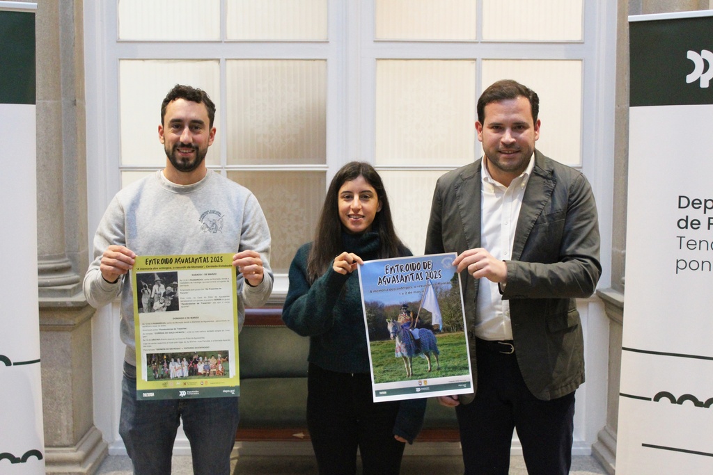 presentación do recuperado Entroido de Aguasantas