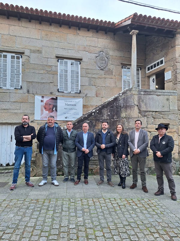 A Deputación visita o Pazo Torrado en Cambados