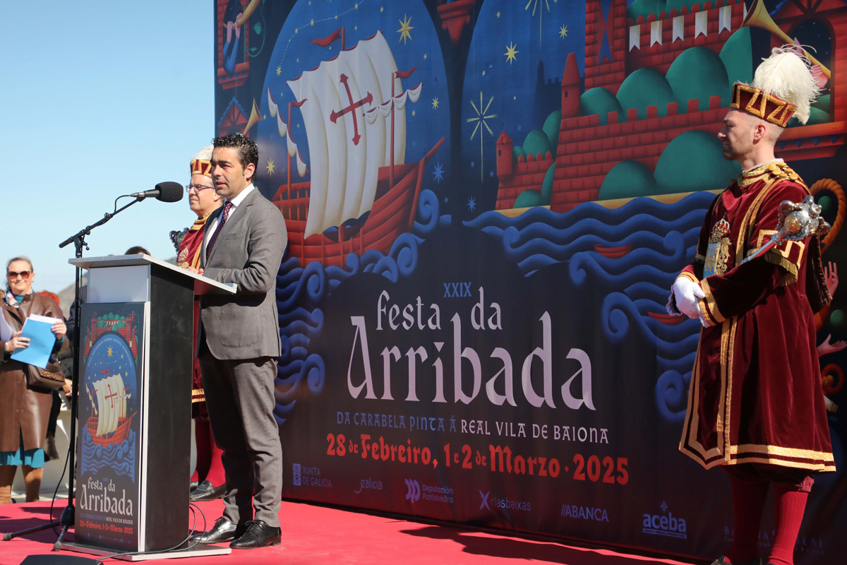 Luis López Arribada de Baiona 2025