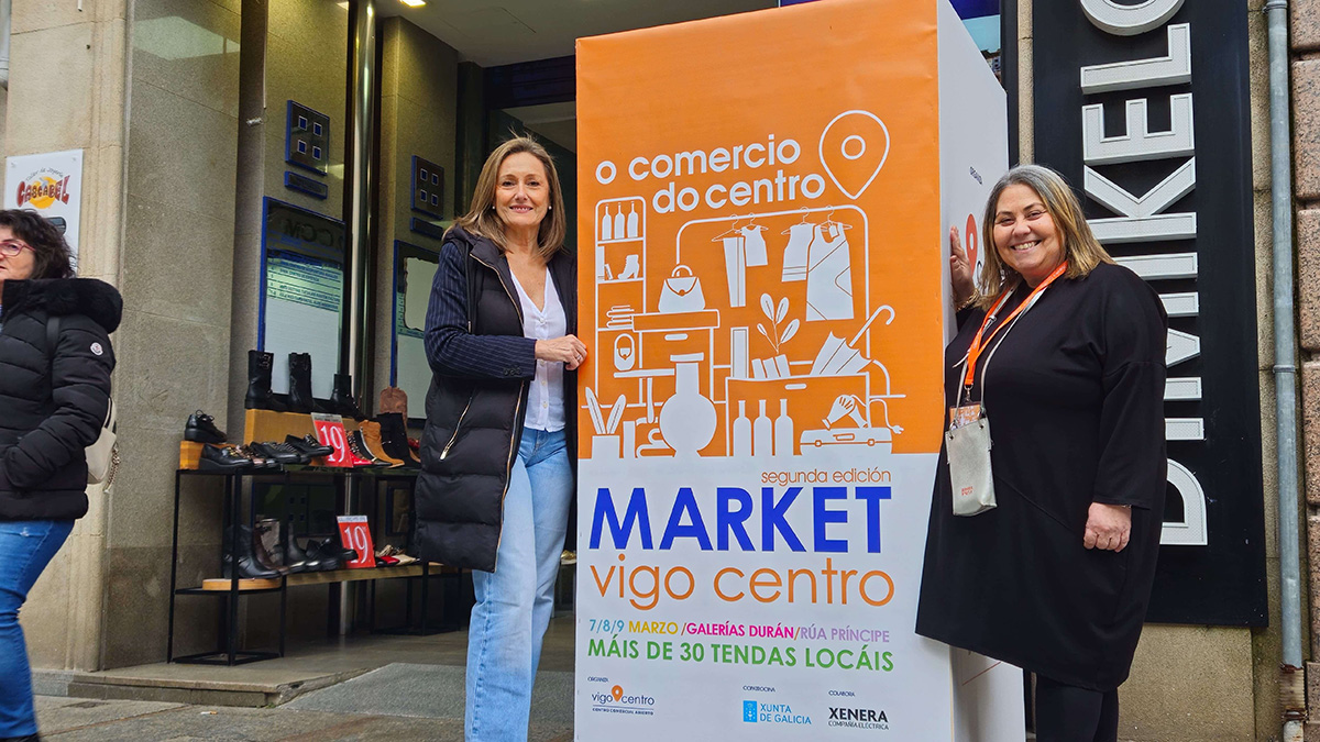 Luisa Sánchez na segunda edición do Market Vigo Centro