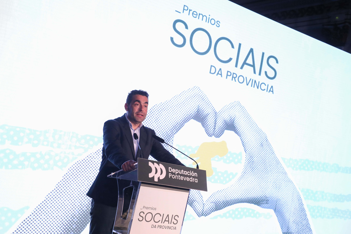 Entrega dos primeiros Premios Sociais da Deputación
