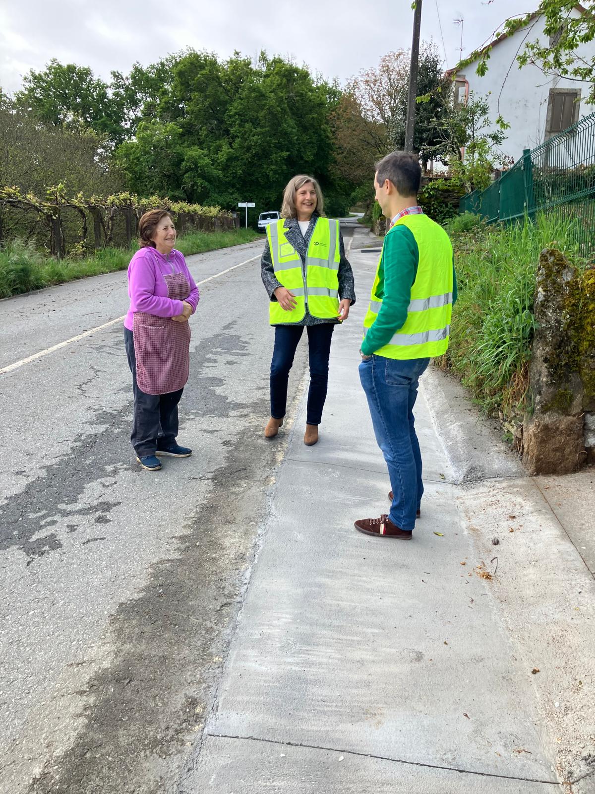 A deputada Belén Cachafeiro recorreu esta actuación de seguridade viaria
