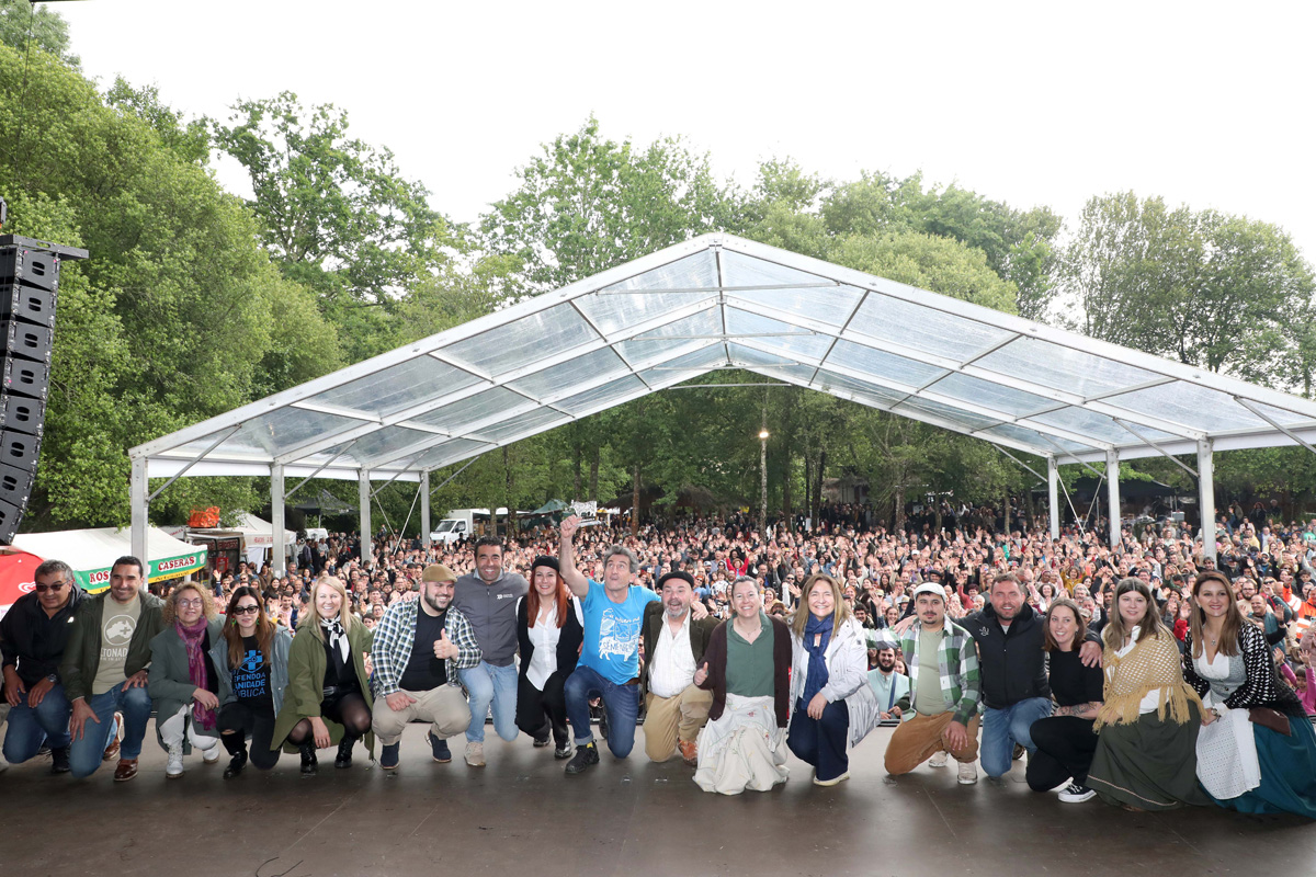 Luis López reflexa na Festa da Sementeira de Salvaterra