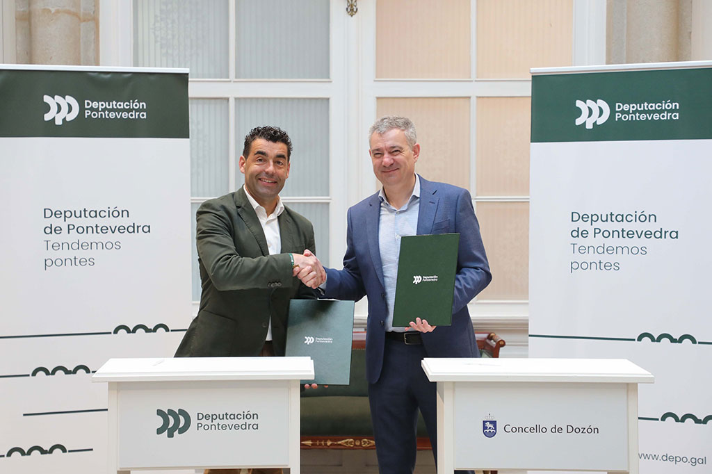 Luis López co alcalde de Dozón, Adolfo Campos