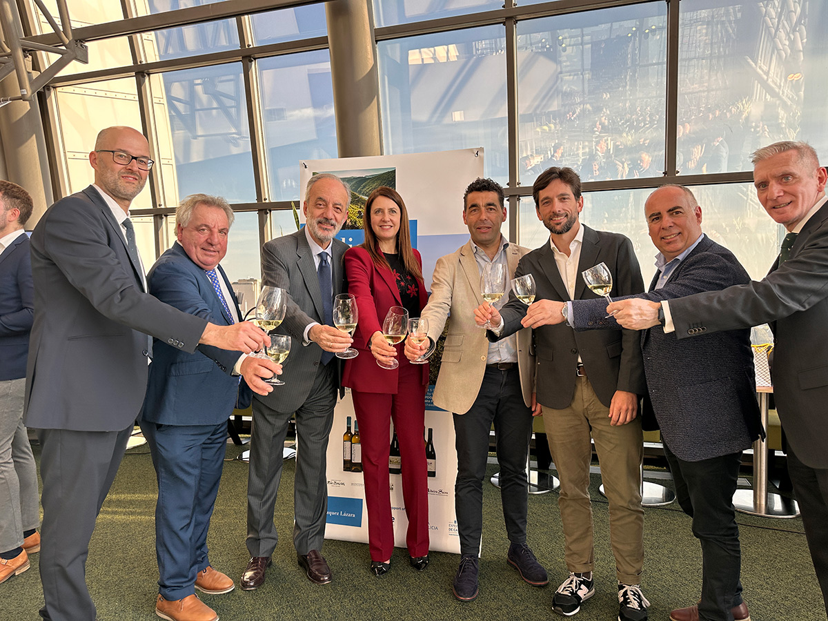 Luis López participa na presentación dos viños con denominación de orixe galega en Bruxelas
