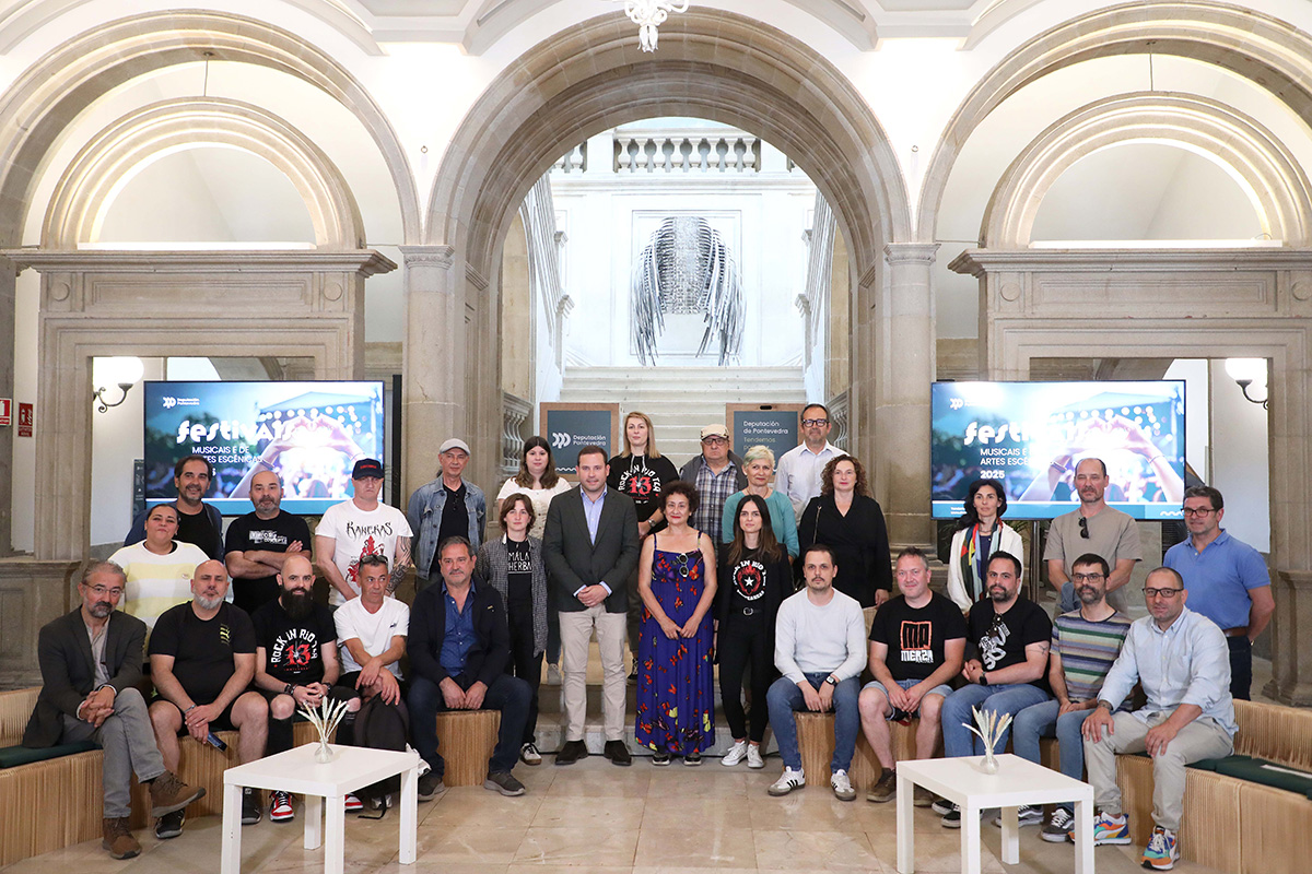 A Deputación apoia este ano 16 festivais de música e artes escénicas