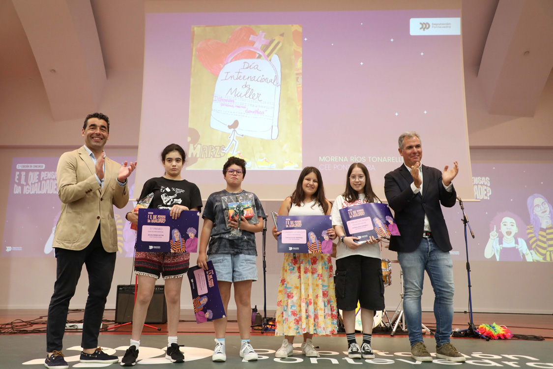 Luis López celebra o compromiso pola igualdade