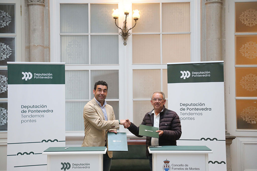 Luis López co alcalde de Fornelos