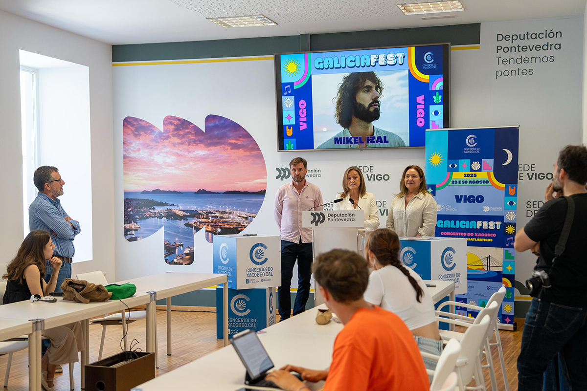 Luisa Sánchez anuncia a incorporación de Mikel Izal ao Galicia Fest