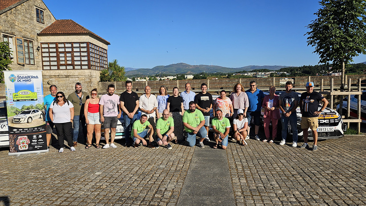Luisa Sánchez na presentación do XXI Rallye Sur do Condado