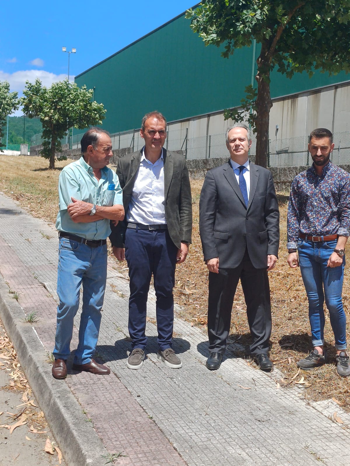 Roberto Carrero visita Tui