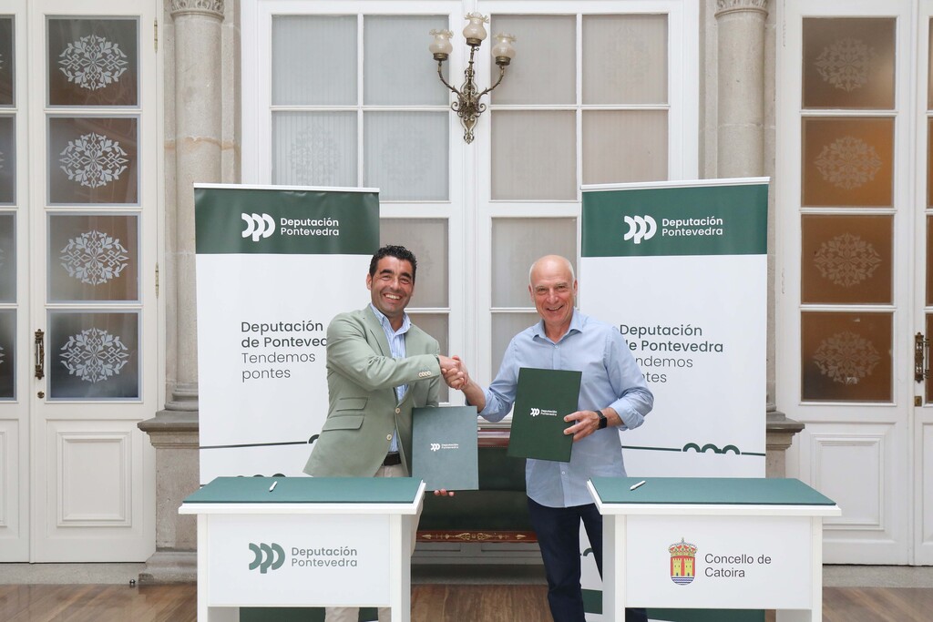 Luis López co alcalde de Catoira