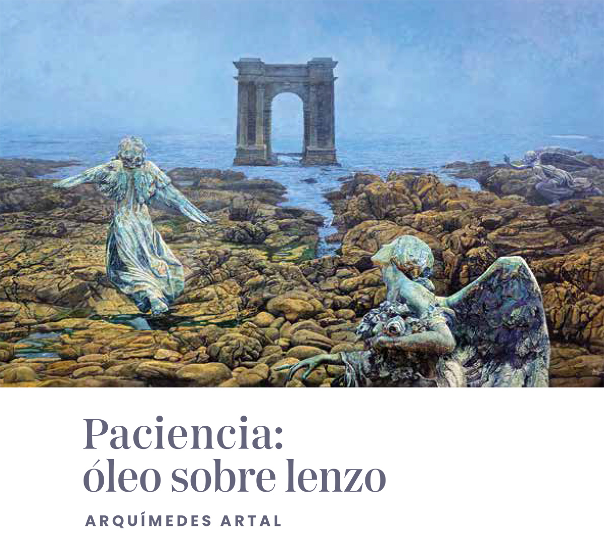 Paciencia: óleo sobre lenzo, de Arquímedes Artal