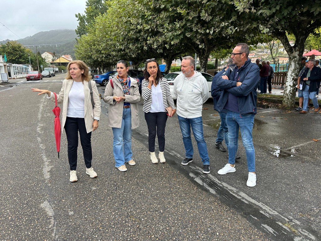 María Ramallo visitou o concello