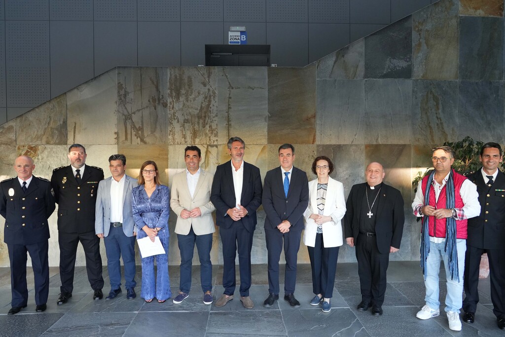 Luis López no colexio San Francisco