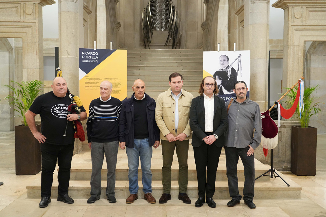 Inauguración Ricardo Portela, inmorrente