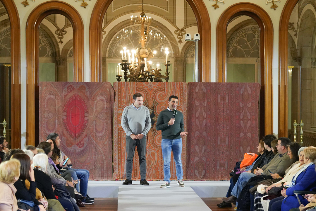 Luis López na pasarela Traxes de Castelao