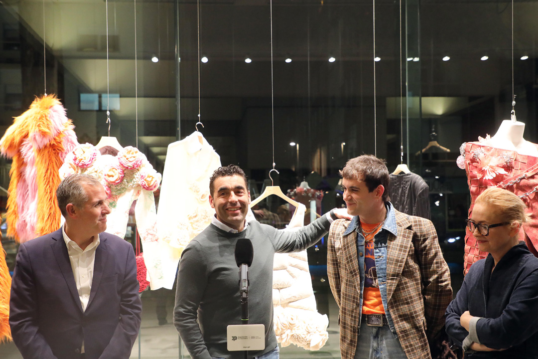 Luis López promocionar a moda e a creatividade desde a provincia