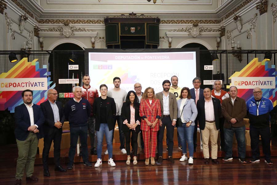 Recepción equipos masculinos