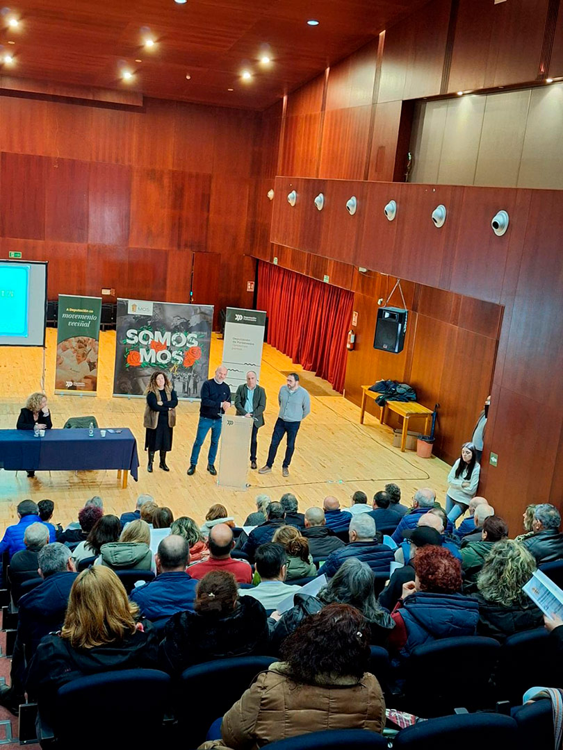 presentación liñas axudas accion comunitaria 2026 Mos