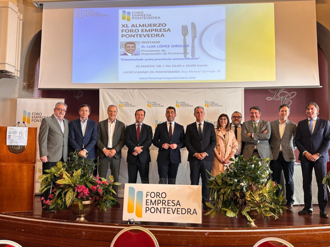 Luis López informa dun fito histórico para o sector empresarial da provincia: o polígono industrial de Barro-Meis acada o 100 % de ocupación