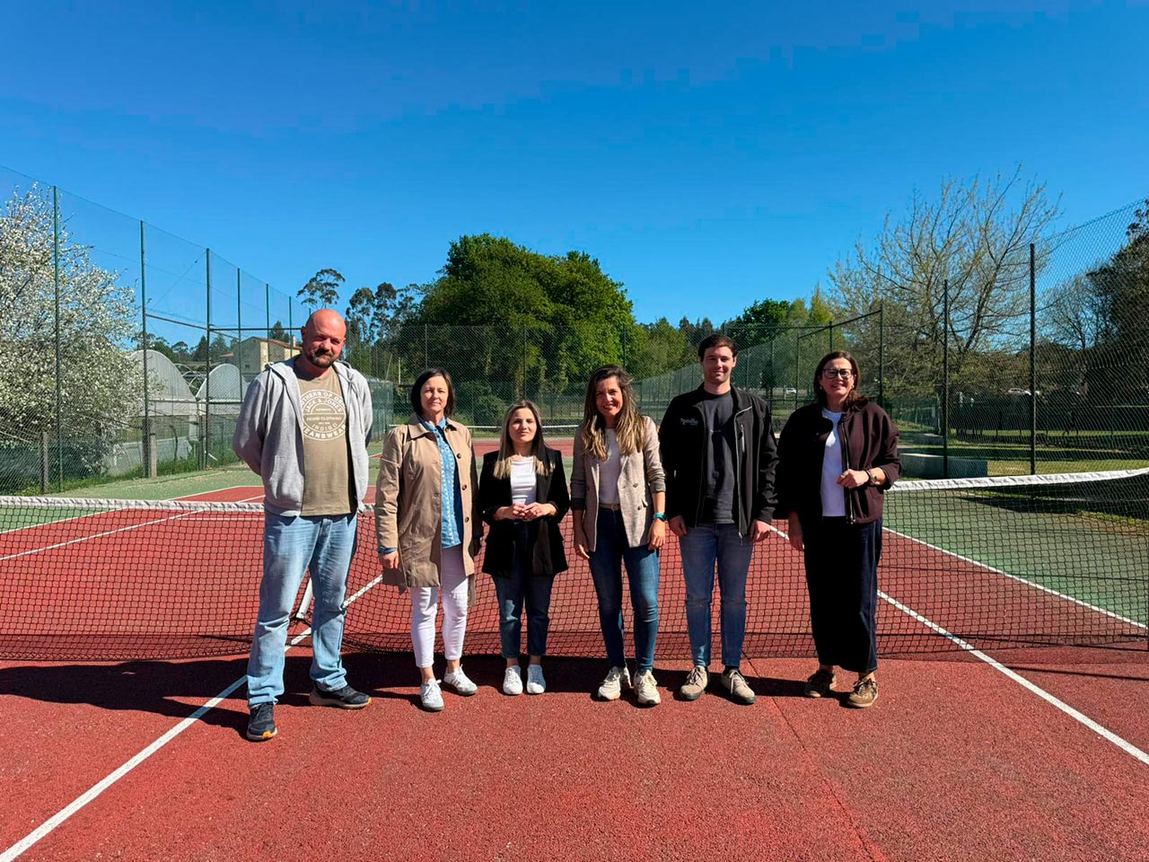 A Deputación avanza que este mércores aprobará máis de 160.000 euros ao Concello de Tomiño para executar novas pistas de pádel e tenis na zona deportiva de Mosteiro