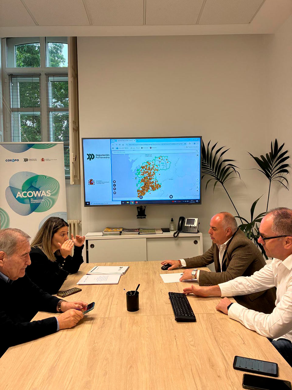 A Deputación presenta o Observatorio sobre Comunidades de Auga para o Consumo Humano da provincia, unha ferramenta pioneira para coñecer e fortalecer a xestión da auga no rural
