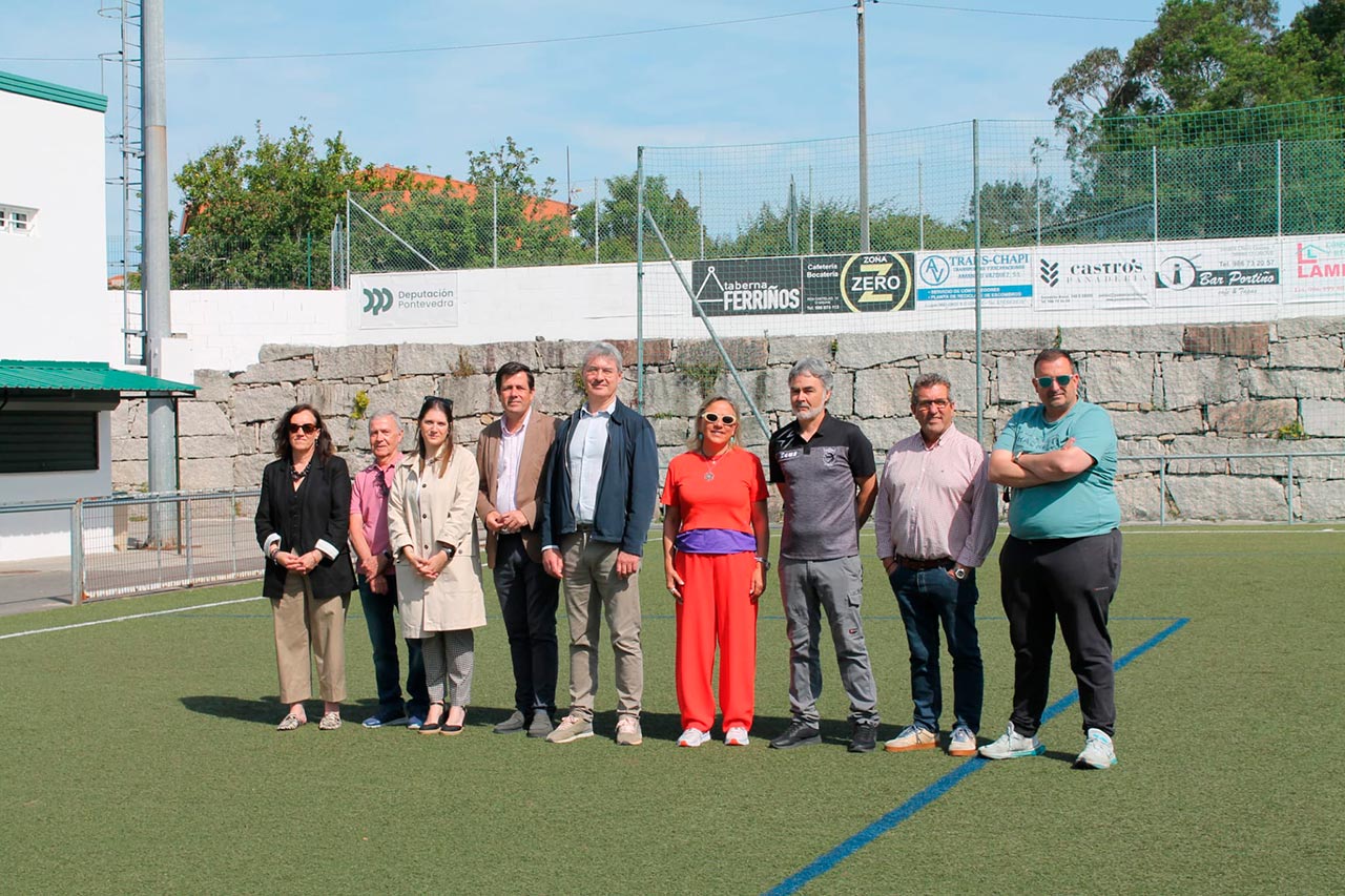 A Deputación avanza que este venres aprobará 250.000 euros para que A Illa de Arousa e O Grove fagan melloras nas súas instalacións deportivas