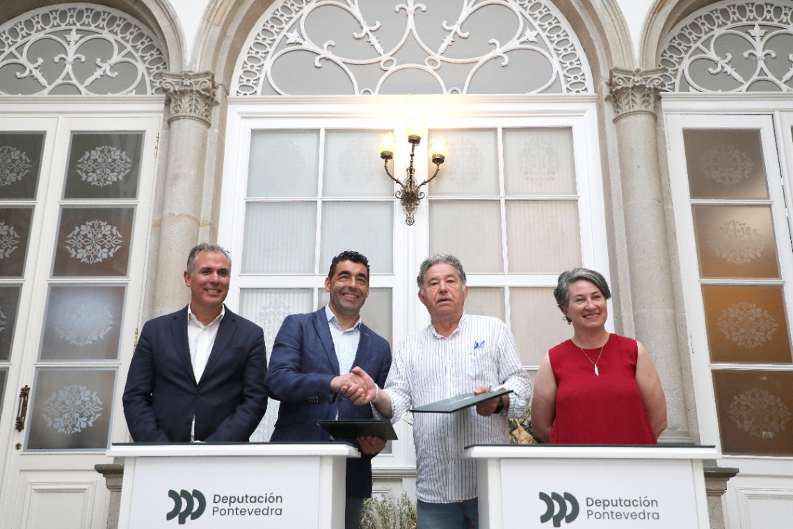 Luis López avanza co Concello de Pontevedra na ambiciosa reforma do barrio de Mollabao, no que o goberno provincial achegará un total de 1,9 M€