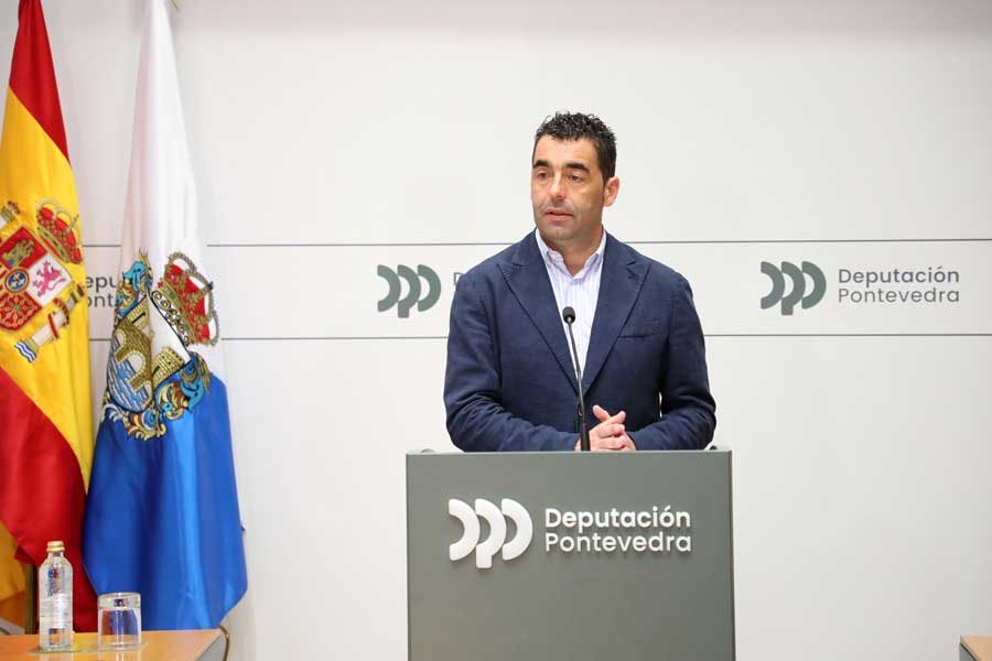 Luis López na conferencia de prensa axudas de alto nivel