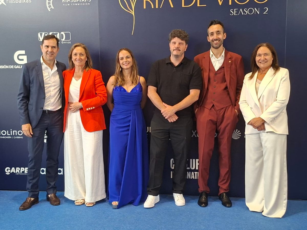 Luisa Sánchez asiste á gala de clausura e entrega de premios do Festival Internacional de Series Ría de Vigo
