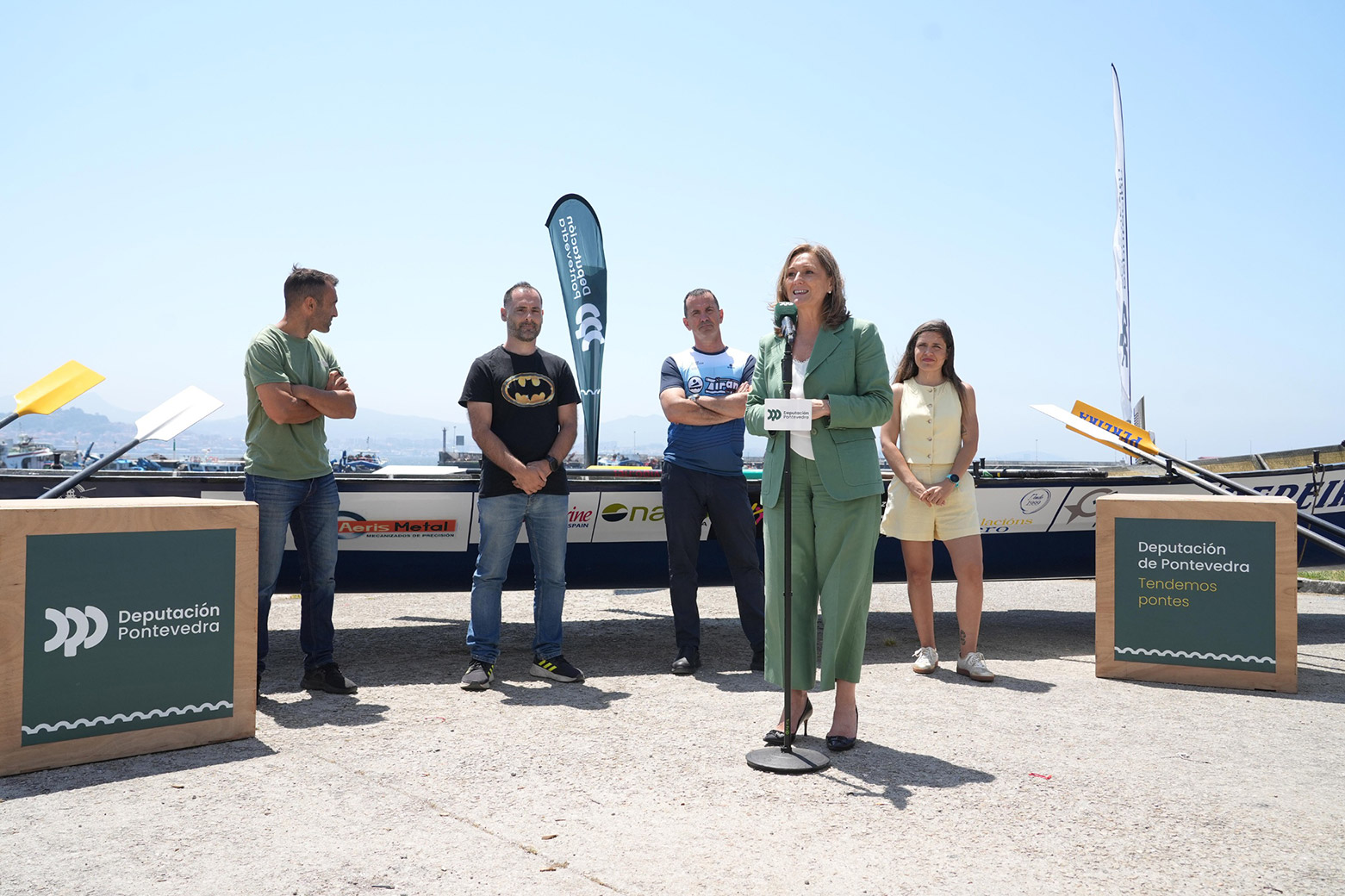 A Bandeira Deputación de Pontevedra de Traiñeiras regresa quince anos despois coa estrea da categoría feminina e actividades para a canteira