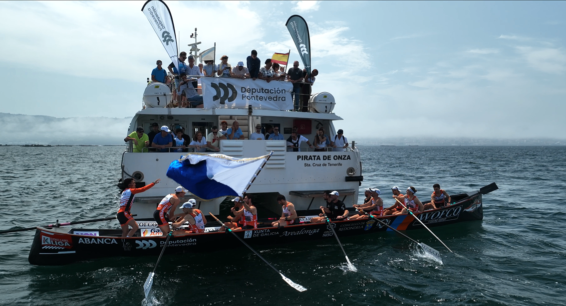 Chapela fai historia cun dobrete no regreso da Bandeira Deputación de Pontevedra de Traiñeiras