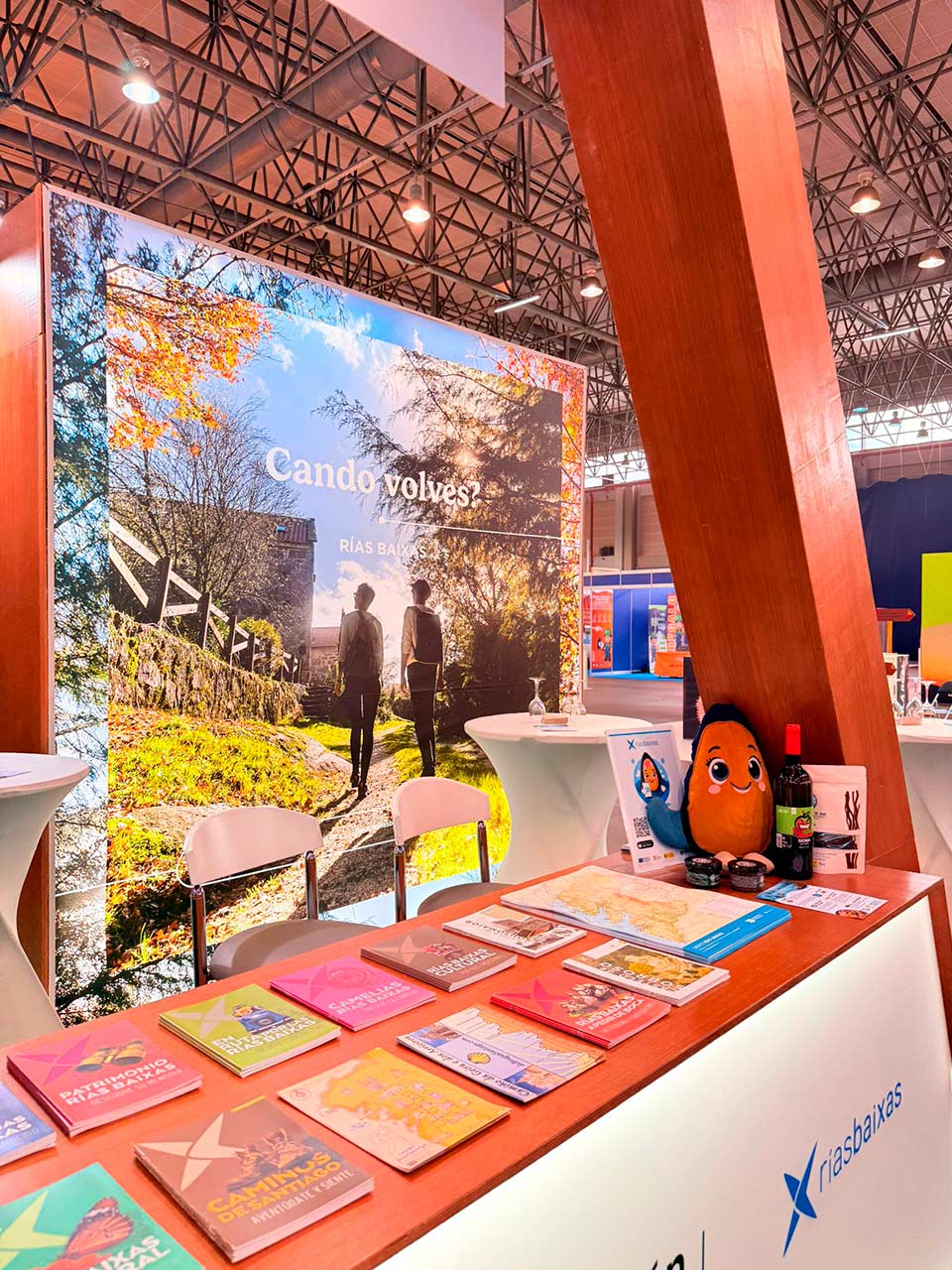 A Deputación asiste á Feira Turexpo de Silleda para reforzar a proxección da marca Turismo Rías Baixas