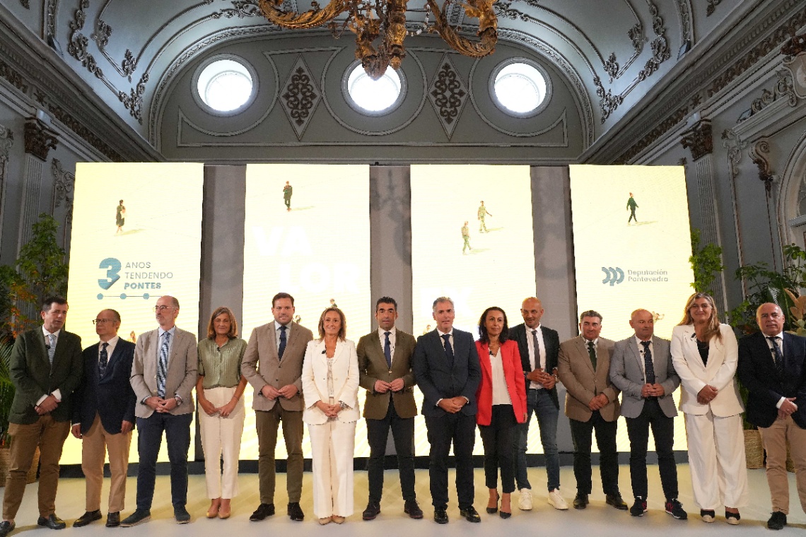 Luis López fai balance co seu goberno de tres anos de na Deputación: máis de 2.000 obras, 600 M€ mobilizados e un apoio sen precedentes a concellos e a colectivos veciñais